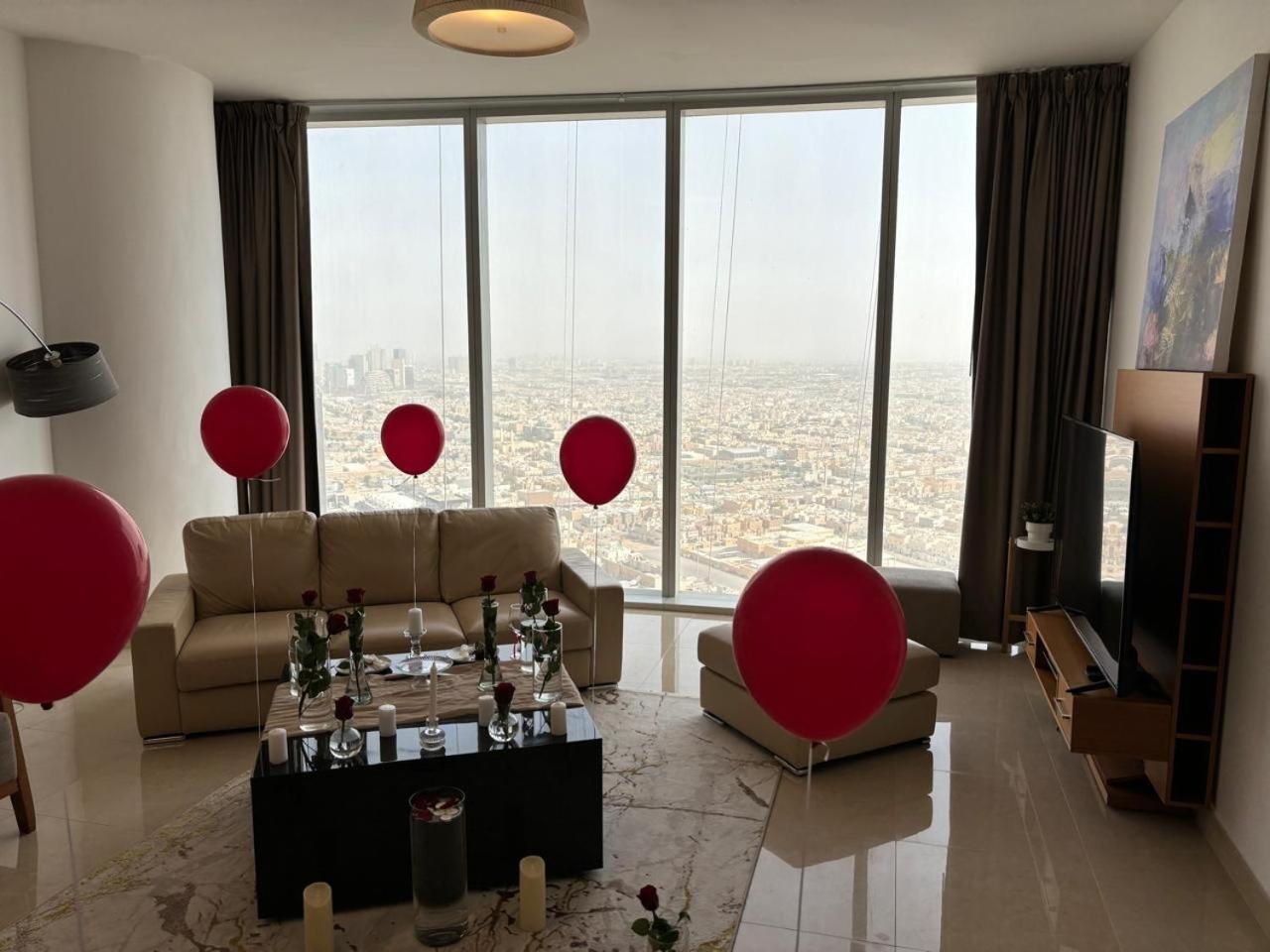 برج رافال Priate In Rafal Residential Tower North Or South View Apartment Riyadh